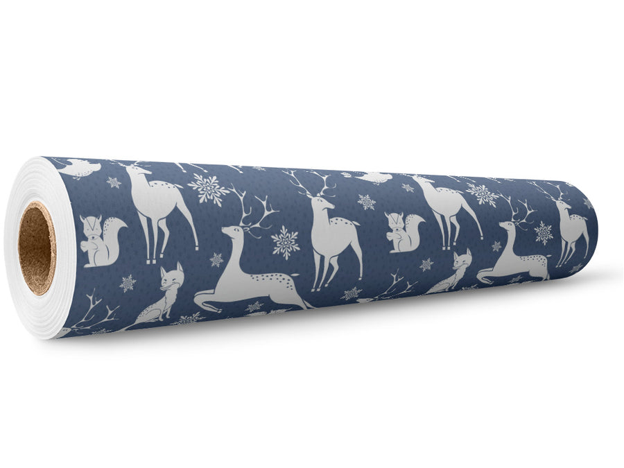 Snow Spirits Animal Wrap Film Wholesale Roll~Rwraps Series 914 Digitally Printed Vinyl Roll~5