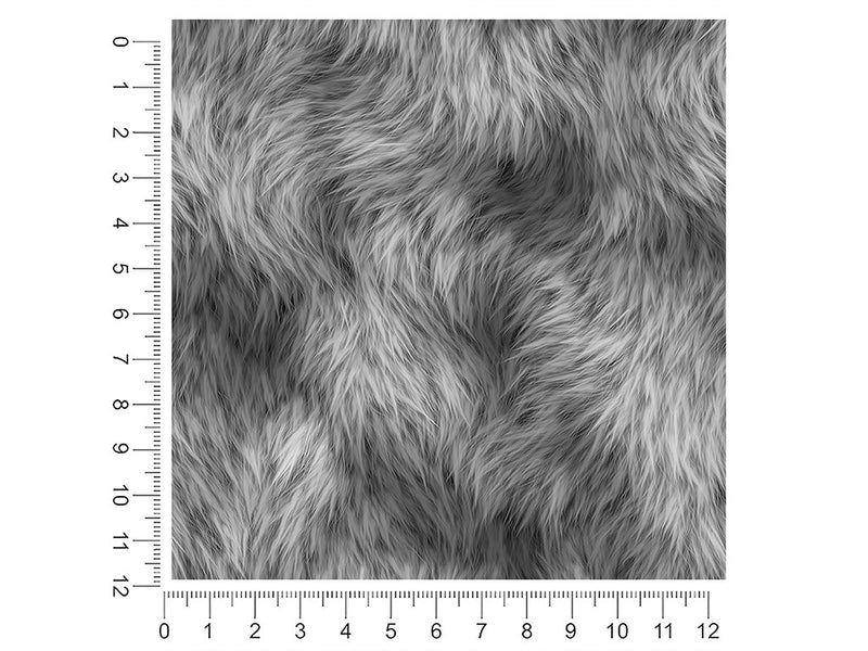 snow wolf animal print 1ft x 1ft Craft Sheets