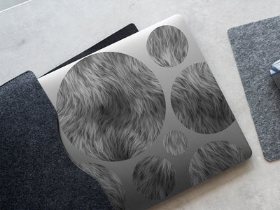 snow wolf animal print DIY Laptop Stickers