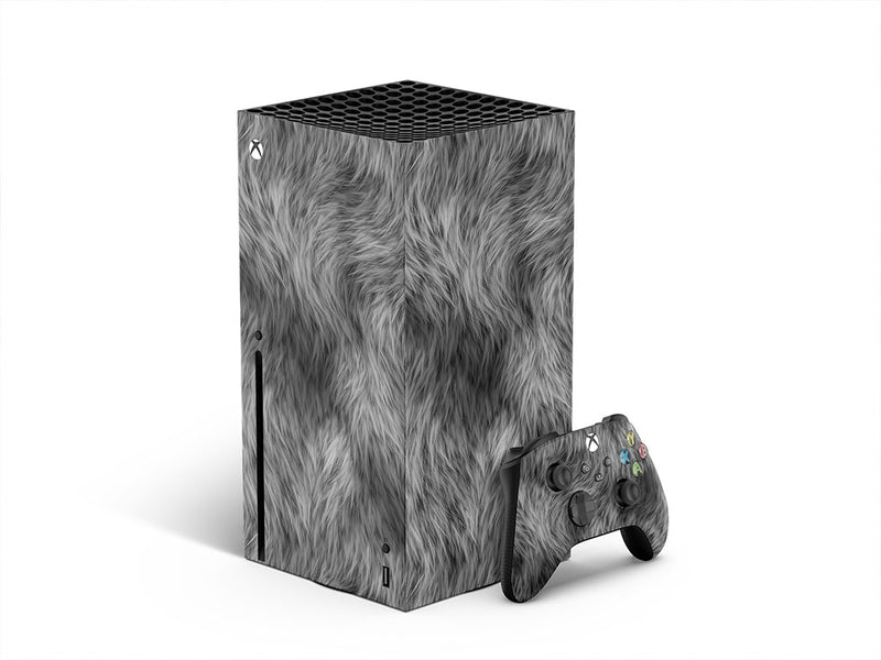 snow wolf animal print XBOX DIY Decal