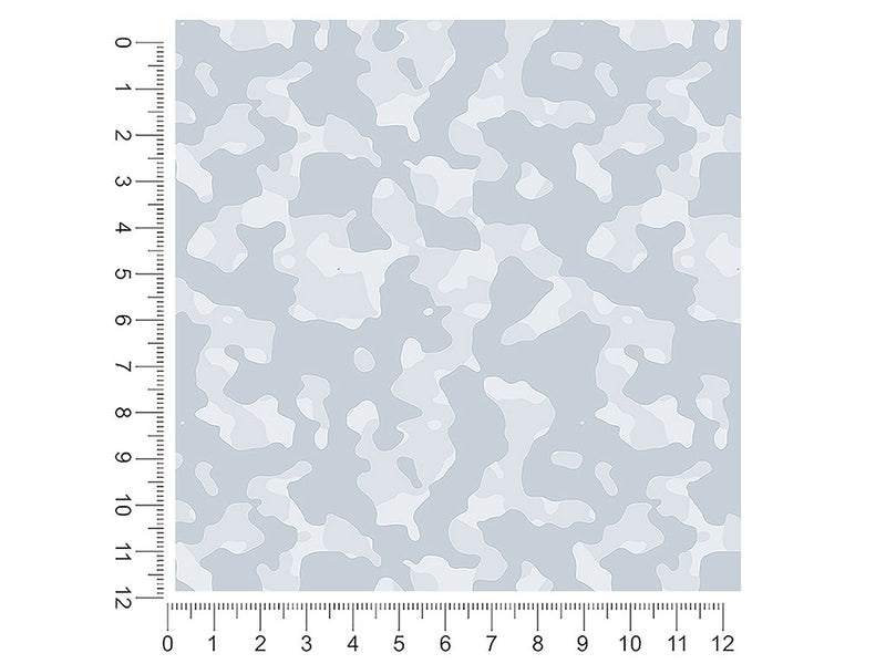 snowbound flecktarn camouflage 1ft x 1ft Craft Sheets