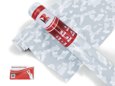 snowbound flecktarn camouflage Craft Vinyl Roll