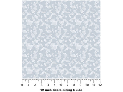 Snowbound Flecktarn Camouflage Vinyl Film Pattern Size 12 inch Scale~Rwraps Snowbound Flecktarn Camouflage Sizing Chart~3