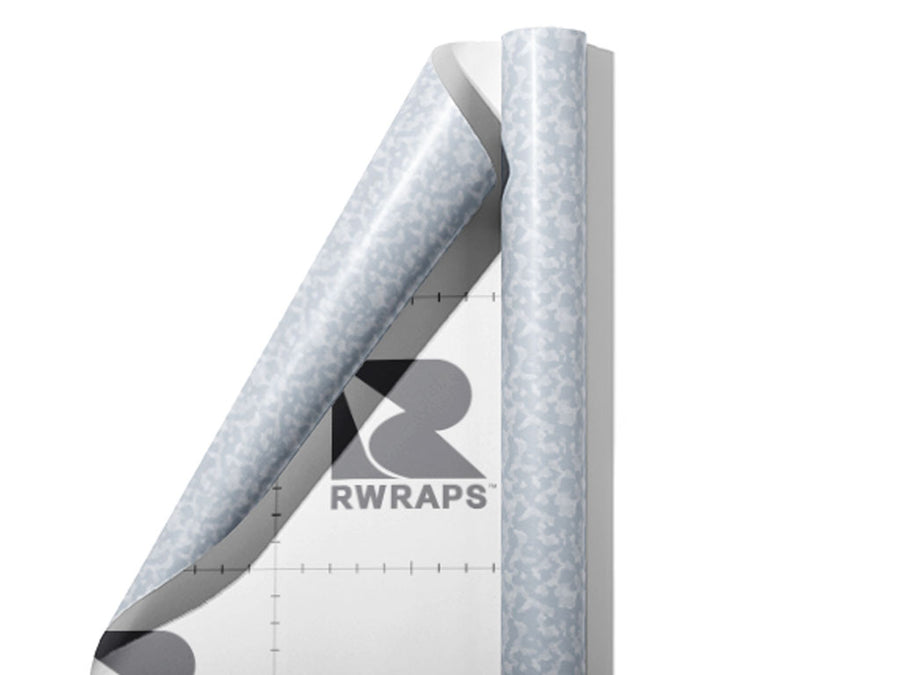 Snowbound Flecktarn Camouflage Wrap Film Sheets~Rwraps Series 914 Snowbound Flecktarn Camouflage Scrolled Sheet~3