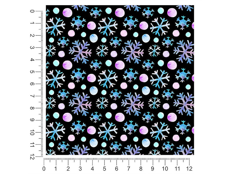 snowflake kisses snowflake 1ft x 1ft Craft Sheets