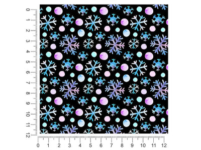 snowflake kisses snowflake 1ft x 1ft Craft Sheets