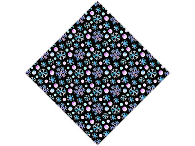 Snowflake Kisses Snow Vinyl Wrap Pattern