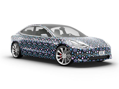 Snowflake Kisses Snow Vehicle Vinyl Wrap
