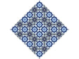 Snowflakes Tile Vinyl Wrap Pattern
