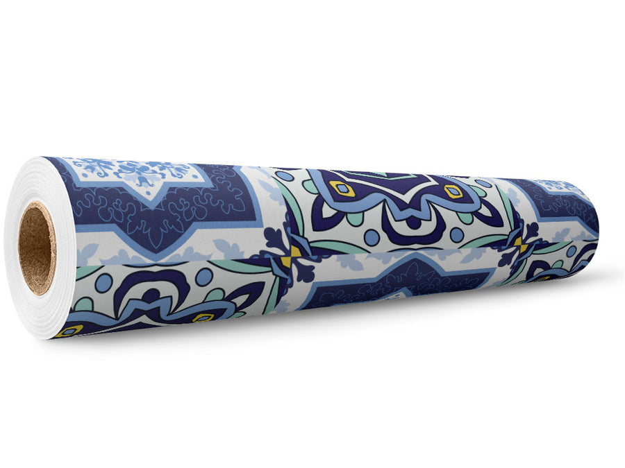 Snowflakes Tile Wrap Film Wholesale Roll~Rwraps Series 914 Digitally Printed Vinyl Roll~5