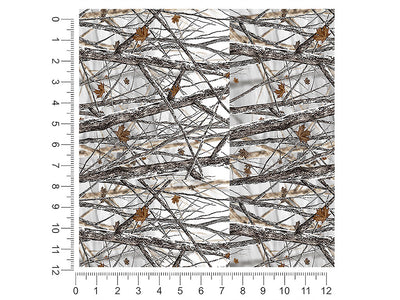 snowstorm camouflage 1ft x 1ft Craft Sheets