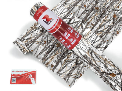 snowstorm camouflage Craft Vinyl Roll