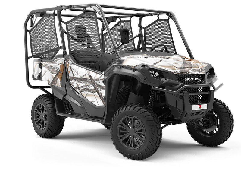 Snowstorm  Camouflage Utility Vehicle Vinyl Wrap