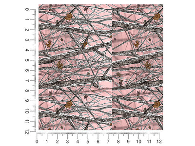 snowstorm pink camouflage 1ft x 1ft Craft Sheets
