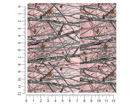 snowstorm pink camouflage 1ft x 1ft Craft Sheets