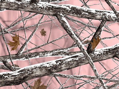 Snowstorm Pink Camouflage Vinyl Wrap Pattern~Rwraps Series 914 Digitally Printed Vinyl Wrap~0