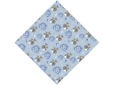 Snowy Sneaks Animal Vinyl Wrap Pattern
