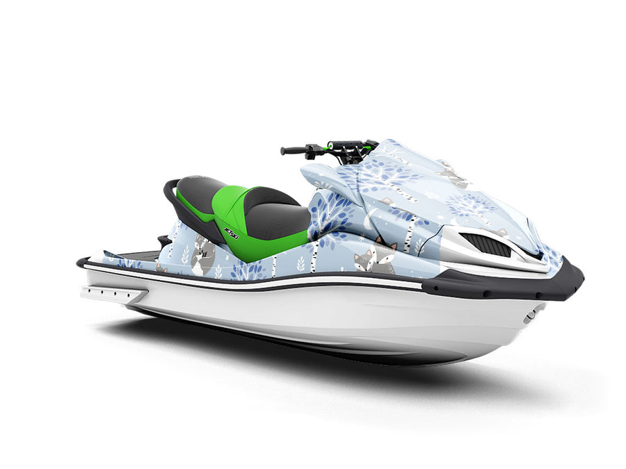Snowy Sneaks Animal Jet Ski Vinyl Customized Wrap
