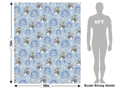 Snowy Sneaks Animal Vehicle Wrap Scale~Rwraps Series 914 Snowy Sneaks Animal Measurements~1