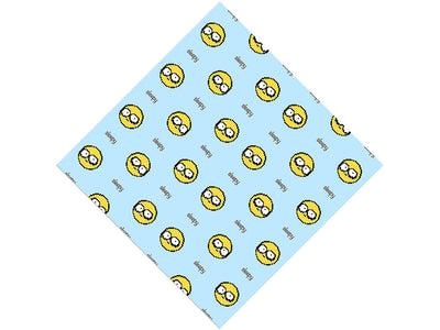 So Sleepy Emoji Vinyl Wrap Pattern