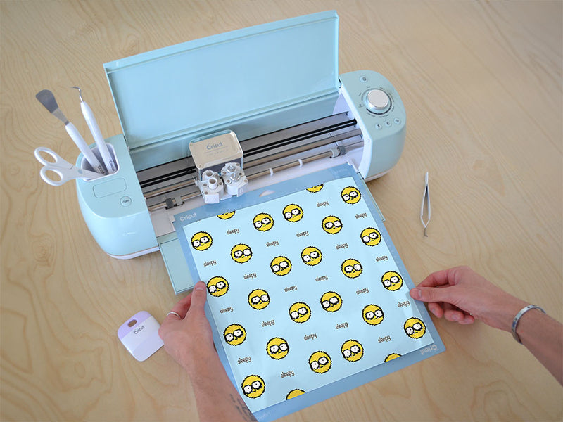 so sleepy emoji Cricut Compatible Vinyl