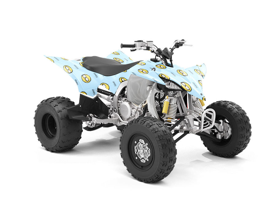So Sleepy Emoji ATV Wrapping Vinyl