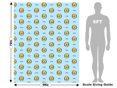 So Sleepy Emoji Vehicle Wrap Scale~Rwraps Series 914 So Sleepy Emoji Measurements~1