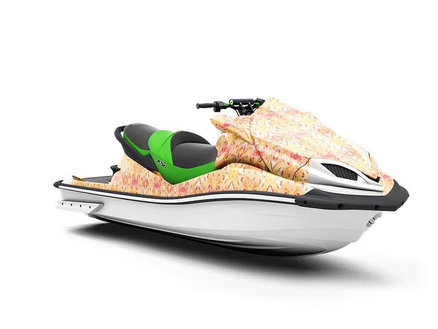 So Unusual Watercolor Jet Ski Vinyl Customized Wrap