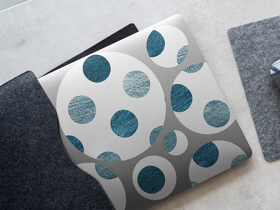 soap bubbles polka dot DIY Laptop Stickers