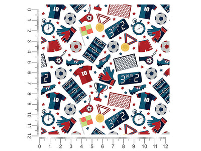 soccer gear sport 1ft x 1ft Craft Sheets