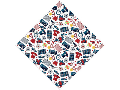 Soccer Gear Sport Vinyl Wrap Pattern