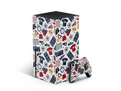 soccer gear sport XBOX DIY Decal