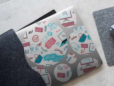 DIY Laptop Stickers