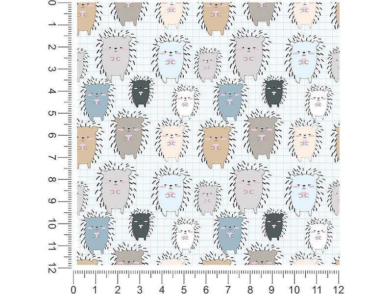 socially distanced animal 1ft x 1ft Craft Sheets