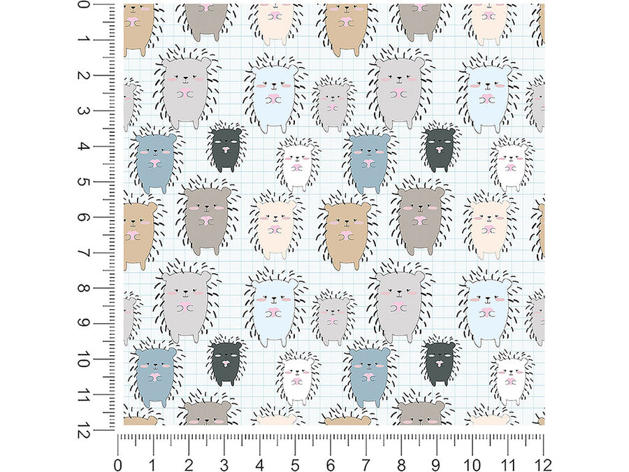 socially distanced animal 1ft x 1ft Craft Sheets