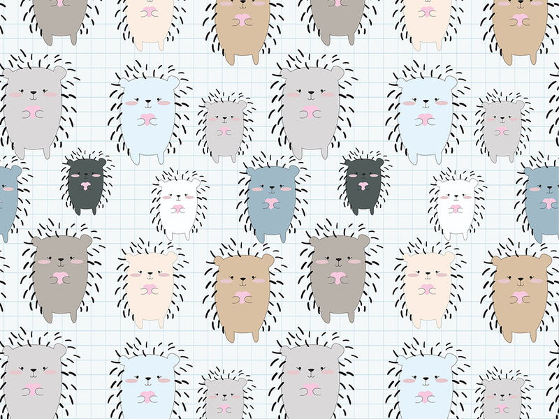 Socially Distanced Animal Vinyl Wrap Pattern~Rwraps Series 914 Digitally Printed Vinyl Wrap~0