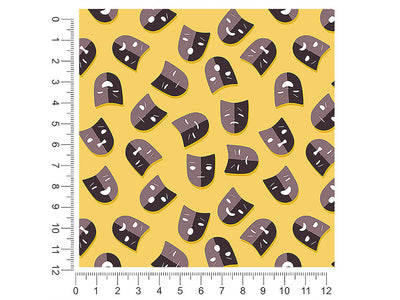 sock and buskin movie 1ft x 1ft Craft Sheets
