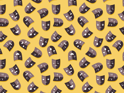 Sock and Buskin Movie Vinyl Wrap Pattern~Rwraps Series 914 Digitally Printed Vinyl Wrap~0