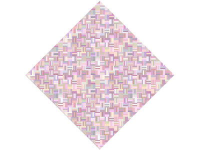 Soft and Strong Mosaic Vinyl Wrap Pattern