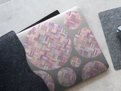 soft and strong mosaic DIY Laptop Stickers