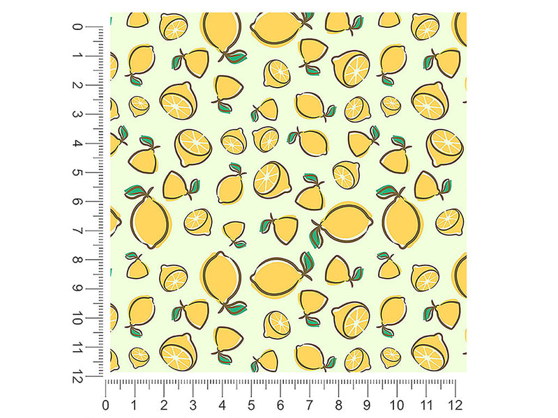 soft citrus fruit 1ft x 1ft Craft Sheets