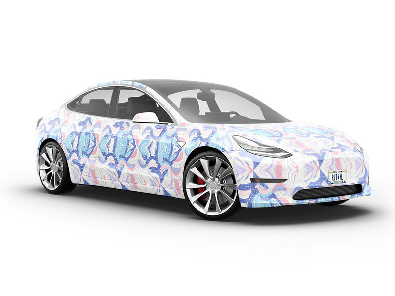 Soft Lullaby Art Deco Vehicle Vinyl Wrap