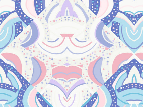 Soft Lullaby Art Deco Vinyl Wrap Pattern~Rwraps Series 914 Digitally Printed Vinyl Wrap~0