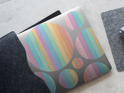 soft pastel  DIY Laptop Stickers