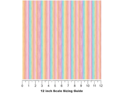 Soft Pastel Wood Plank Vinyl Film Pattern Size 12 inch Scale~Rwraps Soft Pastel Wood Plank Sizing Chart~3