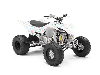 Soft Rainbow Cobblestone ATV Wrapping Vinyl