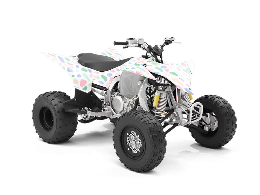 Soft Rainbow Cobblestone ATV Wrapping Vinyl