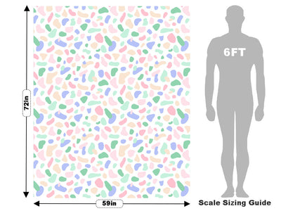 Soft Rainbow Cobblestone Vehicle Wrap Scale~Rwraps Series 914 Soft Rainbow Cobblestone Measurements~2