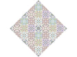 Soft Rainbow Tile Vinyl Wrap Pattern