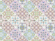 Soft Rainbow Tile Vinyl Wrap Pattern~Rwraps Series 914 Digitally Printed Vinyl Wrap~0